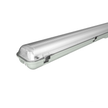 Good price transparent PC diffuser PC base IP65 T8 led tube tri-proof vapor-tight lighting fixtures